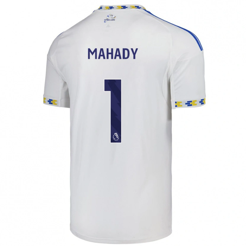 Danxen Hombre Camiseta Rory Mahady #1 Blanco Azul 1ª Equipación 2025/26 La Camisa