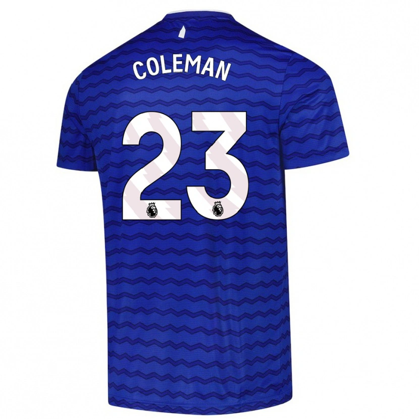 Danxen Hombre Camiseta Séamus Coleman #23 Azul Marino 1ª Equipación 2025/26 La Camisa