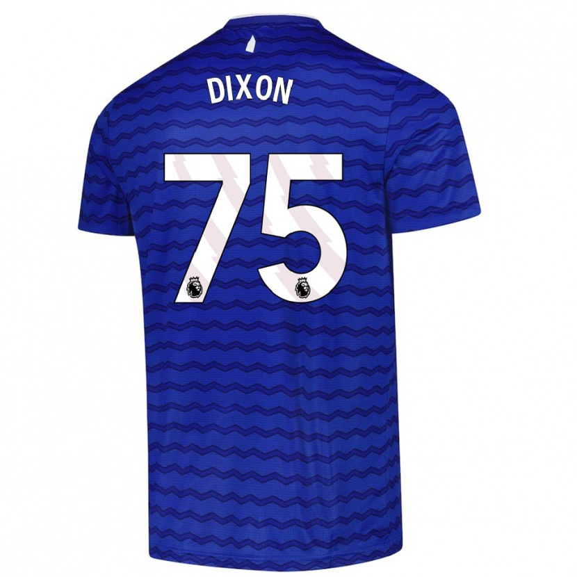 Danxen Hombre Camiseta Roman Dixon #75 Azul Marino 1ª Equipación 2025/26 La Camisa