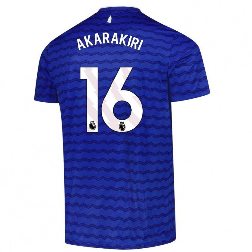 Danxen Hombre Camiseta Demi Akarakiri #16 Azul Marino 1ª Equipación 2025/26 La Camisa