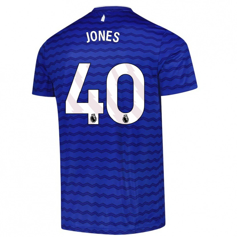 Danxen Hombre Camiseta Ellie Jones #40 Azul Marino 1ª Equipación 2025/26 La Camisa