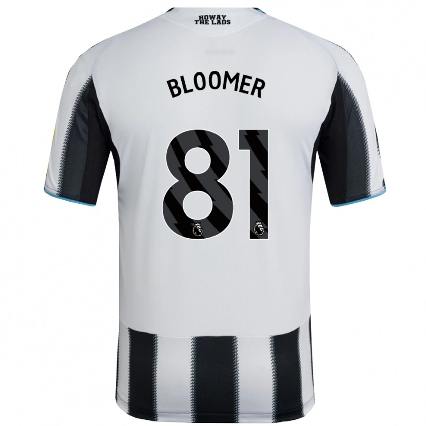 Danxen Hombre Camiseta Guy Bloomer #81 Negro Blanco 1ª Equipación 2025/26 La Camisa