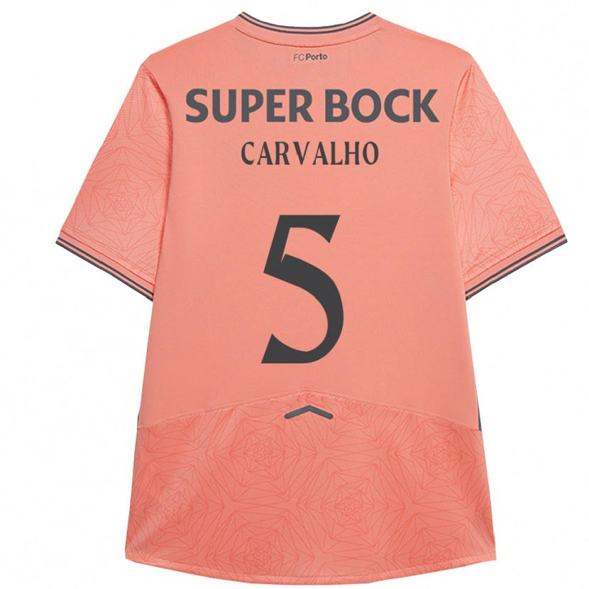 Danxen Hombre Camiseta Guilherme Carvalho #5 Rosa Marino 2ª Equipación 2025/26 La Camisa