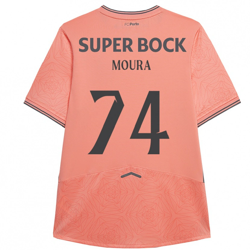 Danxen Hombre Camiseta Francisco Moura #74 Rosa Marino 2ª Equipación 2025/26 La Camisa