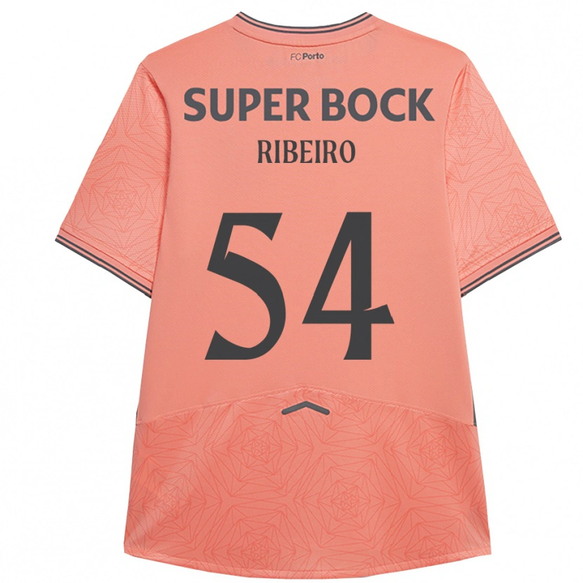 Danxen Hombre Camiseta António Ribeiro #54 Rosa Marino 2ª Equipación 2025/26 La Camisa