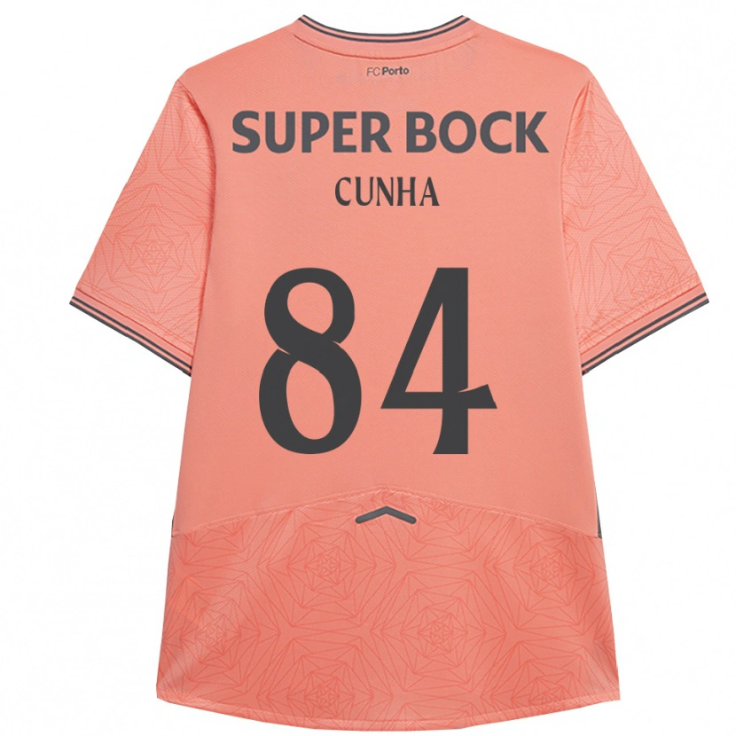 Danxen Hombre Camiseta Martim Cunha #84 Rosa Marino 2ª Equipación 2025/26 La Camisa