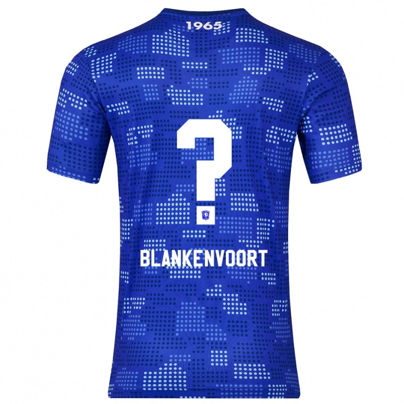 Danxen Hombre Camiseta Rens Blankenvoort #0 Azul Celeste 2ª Equipación 2025/26 La Camisa