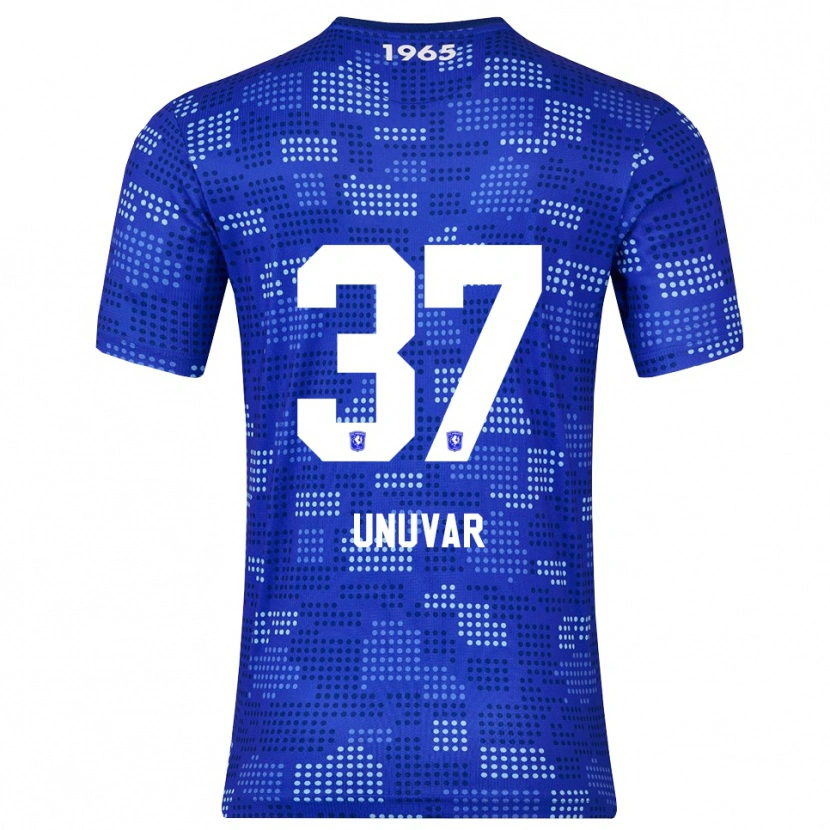Danxen Hombre Camiseta Naci Ünüvar #37 Azul Celeste 2ª Equipación 2025/26 La Camisa