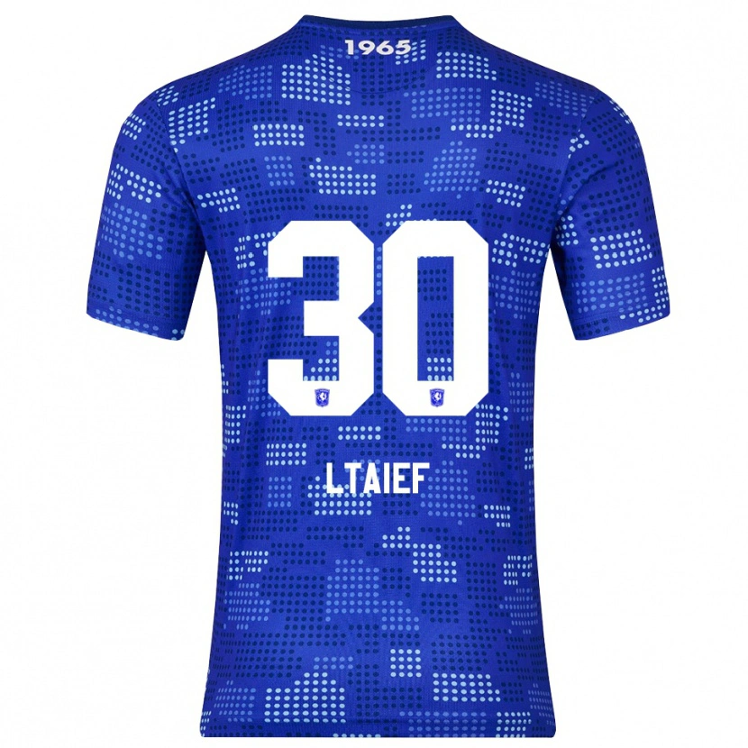 Danxen Hombre Camiseta Sayfallah Ltaief #30 Azul Celeste 2ª Equipación 2025/26 La Camisa