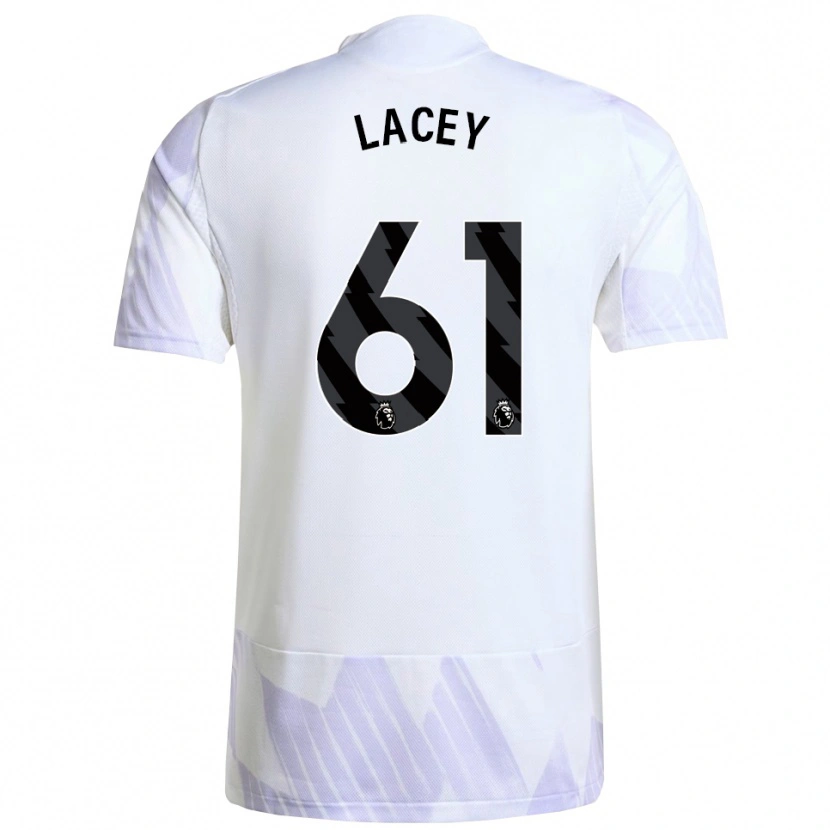 Danxen Hombre Camiseta Shea Lacey #61 Blanco Púrpura Púrpura 2ª Equipación 2025/26 La Camisa