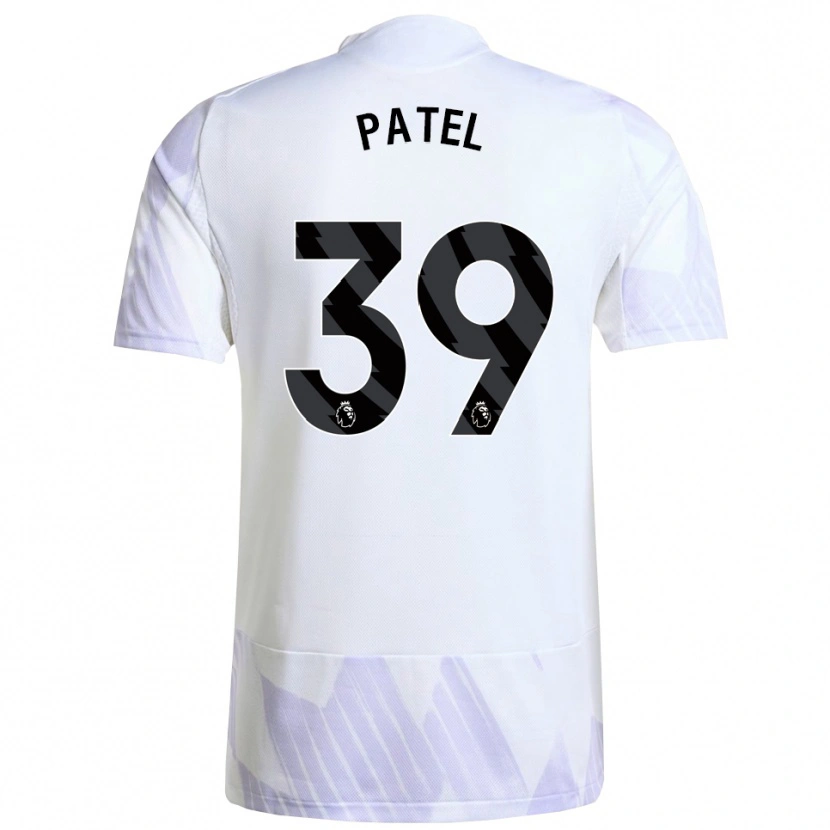 Danxen Hombre Camiseta Safia Middleton-Patel #39 Blanco Púrpura Púrpura 2ª Equipación 2025/26 La Camisa
