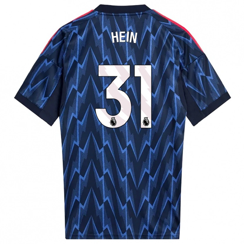 Danxen Hombre Camiseta Karl Hein #31 Marino Rojo 2ª Equipación 2025/26 La Camisa