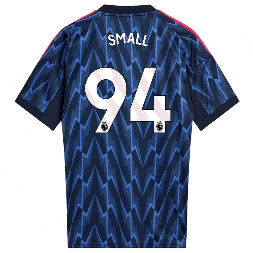 Danxen Hombre Camiseta Coby Small #94 Marino Rojo 2ª Equipación 2025/26 La Camisa