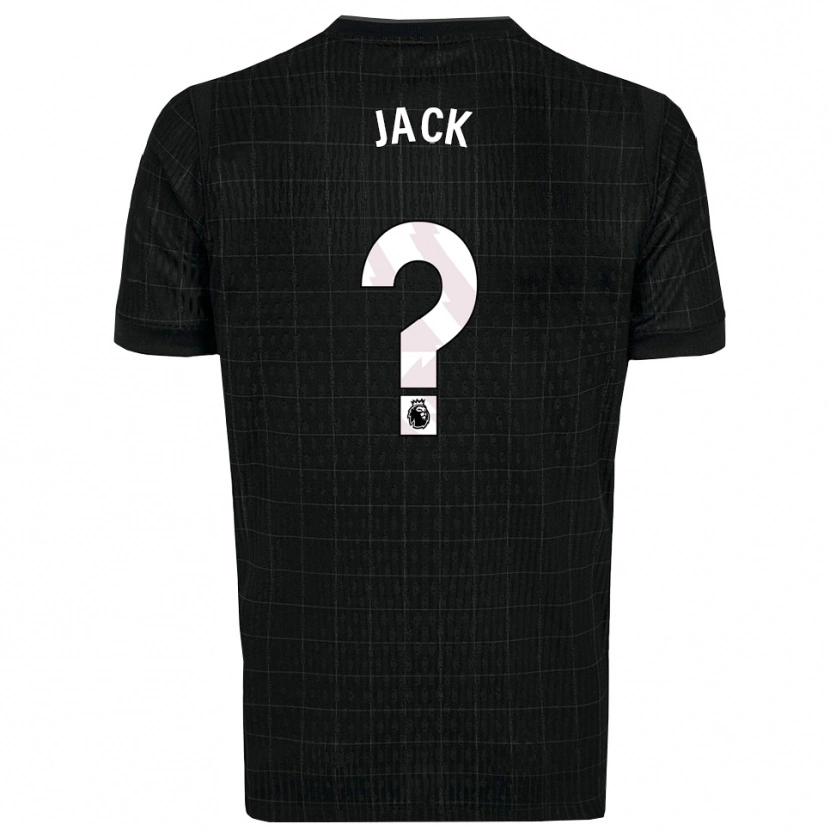 Danxen Hombre Camiseta Mikel Jack #0 Negro Gris 2ª Equipación 2025/26 La Camisa