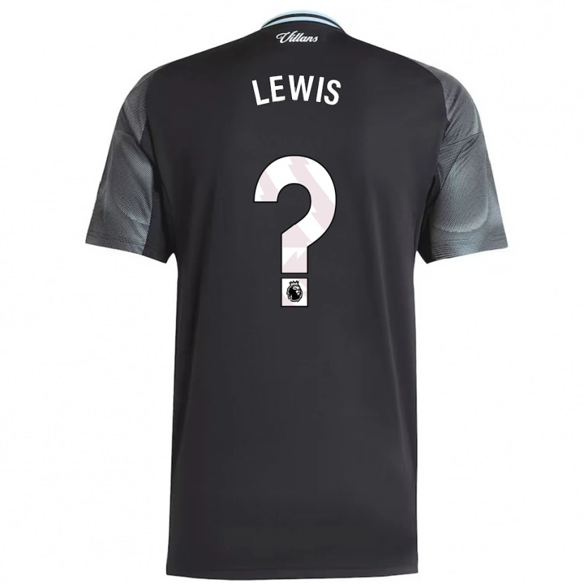 Danxen Hombre Camiseta Sam Lewis #0 Negro Celeste 2ª Equipación 2025/26 La Camisa