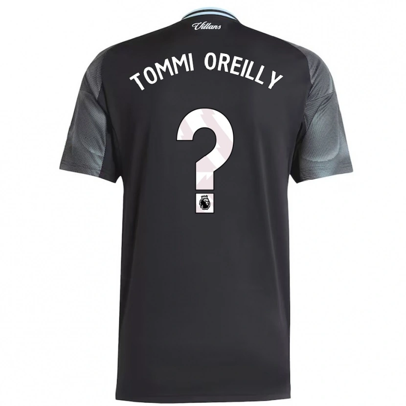 Danxen Hombre Camiseta Tommi Oreilly #0 Negro Celeste 2ª Equipación 2025/26 La Camisa