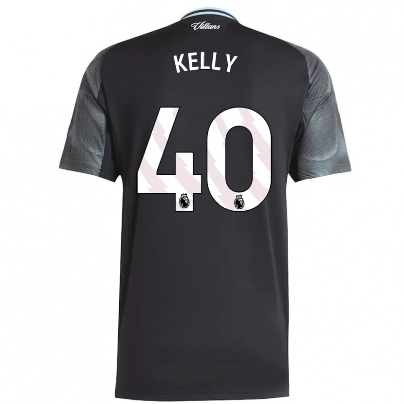 Danxen Hombre Camiseta Soffia Kelly #40 Negro Celeste 2ª Equipación 2025/26 La Camisa