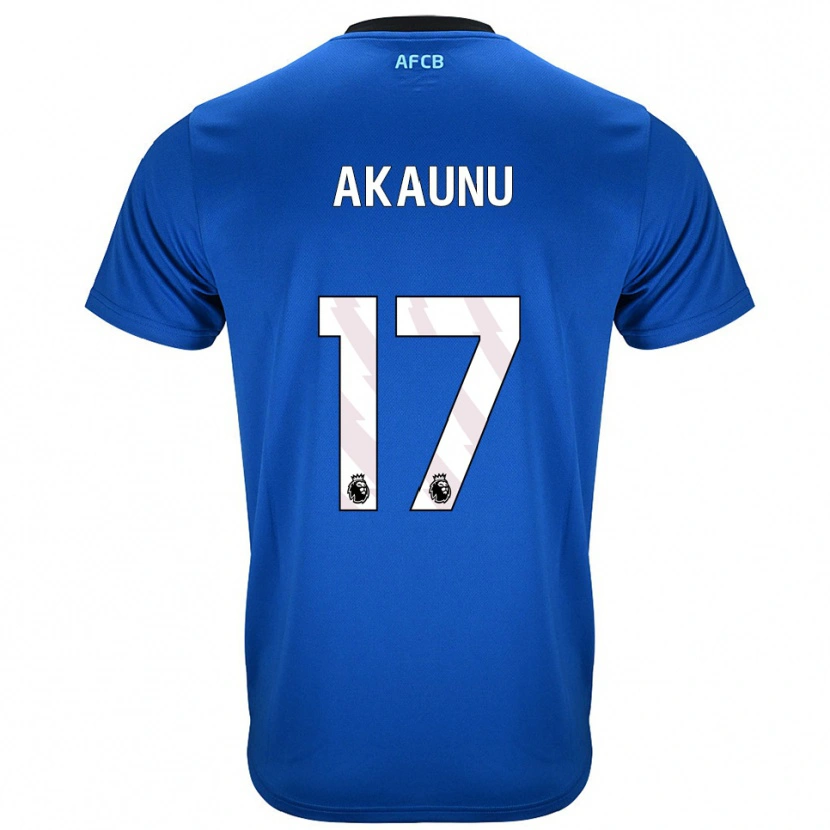 Danxen Hombre Camiseta Kobaro Akaunu #17 Azul Negro 2ª Equipación 2025/26 La Camisa