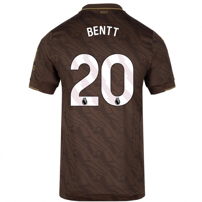 Danxen Hombre Camiseta Luka Bentt #20 Marrón Oro 2ª Equipación 2025/26 La Camisa