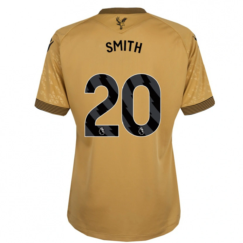 Danxen Hombre Camiseta Hope Smith #20 Oro Negro 2ª Equipación 2025/26 La Camisa