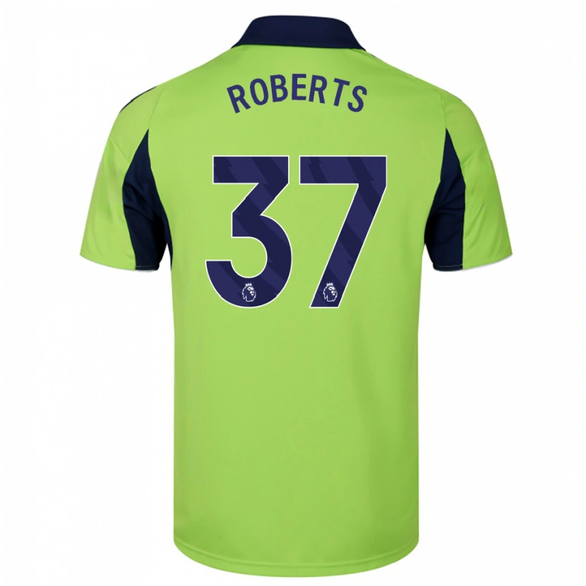 Danxen Hombre Camiseta Sophia Roberts #37 Verde Marino Blanco 2ª Equipación 2025/26 La Camisa