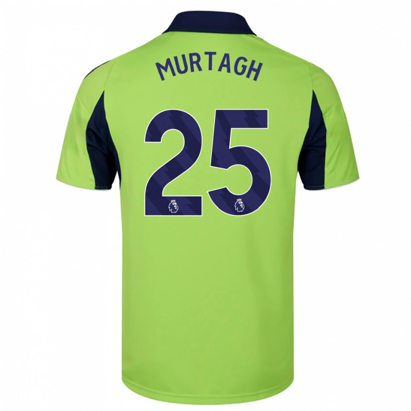 Danxen Hombre Camiseta Ruby Murtagh #25 Verde Marino Blanco 2ª Equipación 2025/26 La Camisa