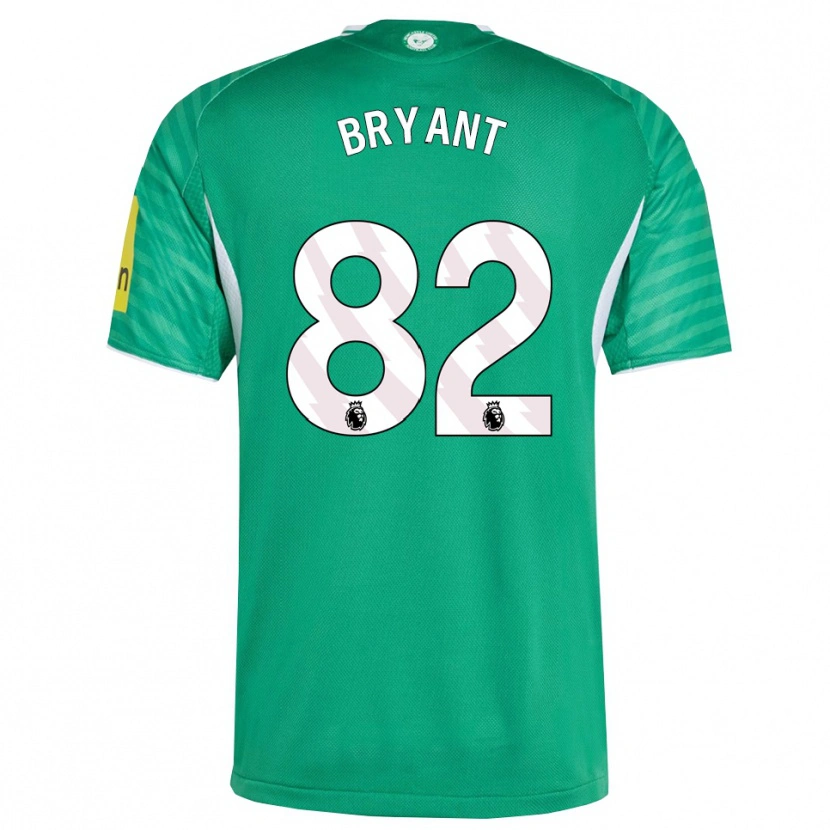 Danxen Hombre Camiseta Thomas Bryant #82 Verde Blanco 2ª Equipación 2025/26 La Camisa