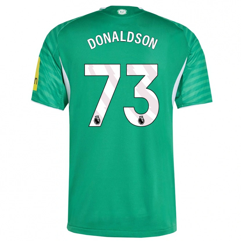 Danxen Hombre Camiseta Josh Donaldson #73 Verde Blanco 2ª Equipación 2025/26 La Camisa
