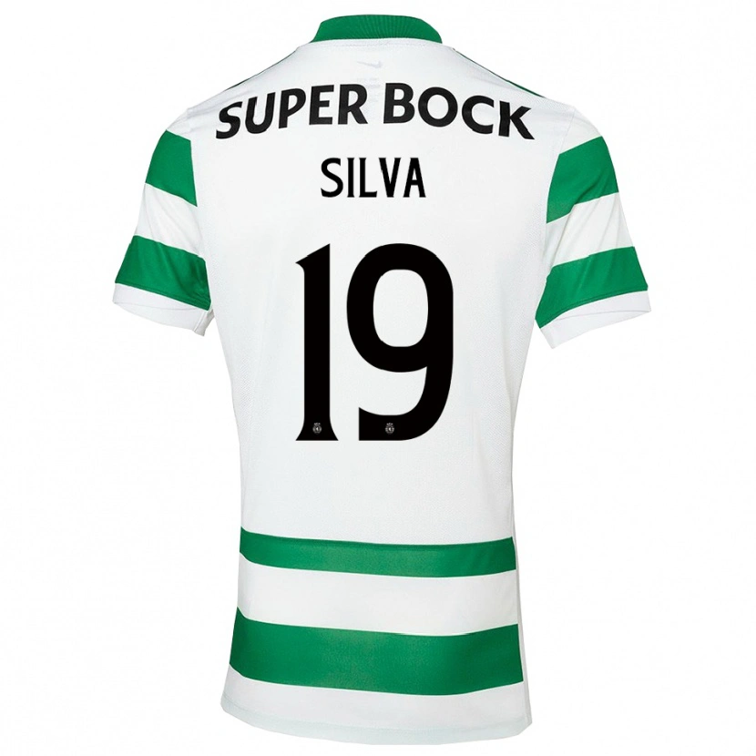 Danxen Mujer Camiseta Diana Silva #19 Verde Blanco 1ª Equipación 2025/26 La Camisa
