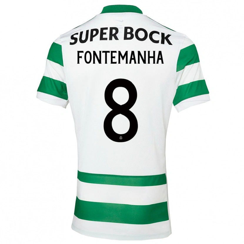 Danxen Mujer Camiseta Rita Fontemanha #8 Verde Blanco 1ª Equipación 2025/26 La Camisa