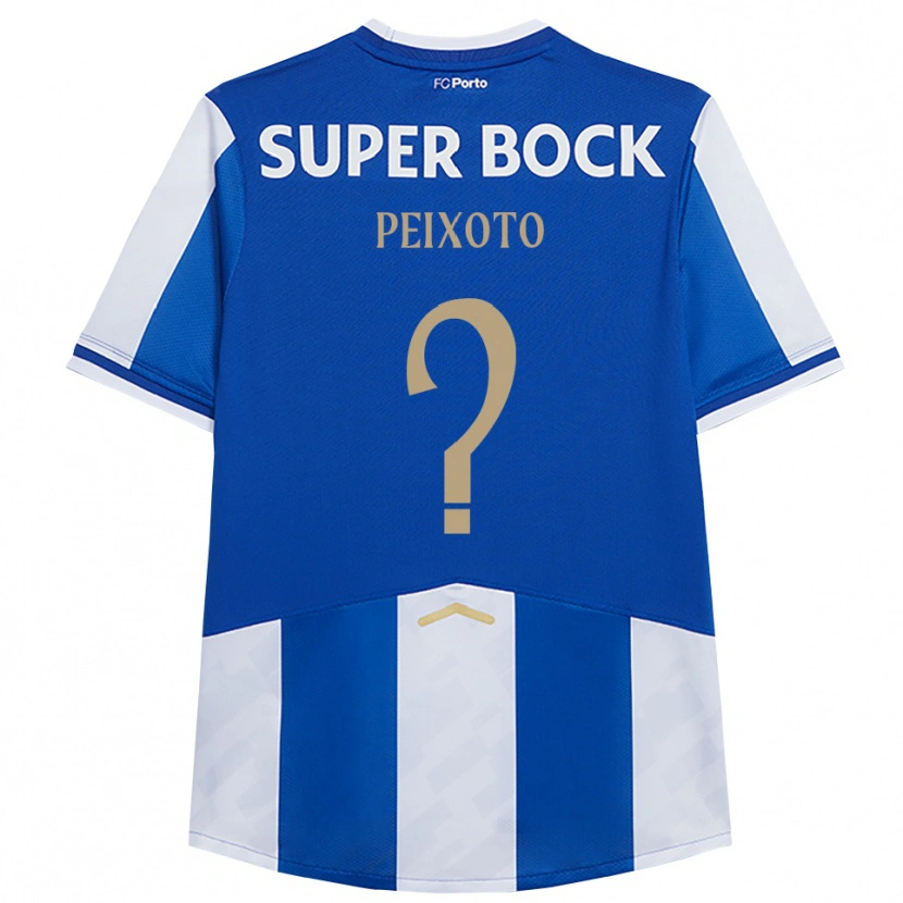 Danxen Mujer Camiseta Tomás Peixoto #0 Azul Blanco 1ª Equipación 2025/26 La Camisa