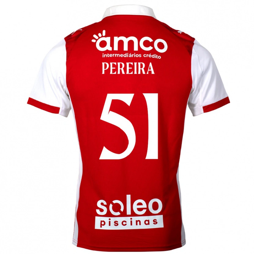 Danxen Mujer Camiseta Evy Pereira #51 Rojo Blanco 1ª Equipación 2025/26 La Camisa
