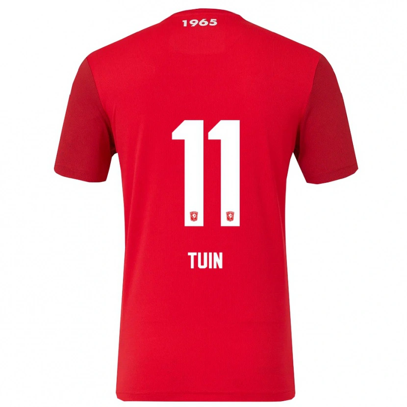 Danxen Mujer Camiseta Alieke Tuin #11 Rojo Blanco 1ª Equipación 2025/26 La Camisa