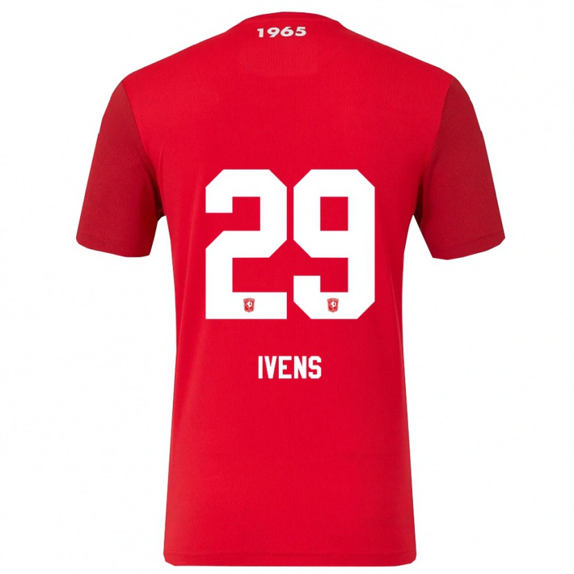 Danxen Mujer Camiseta Rose Ivens #29 Rojo Blanco 1ª Equipación 2025/26 La Camisa