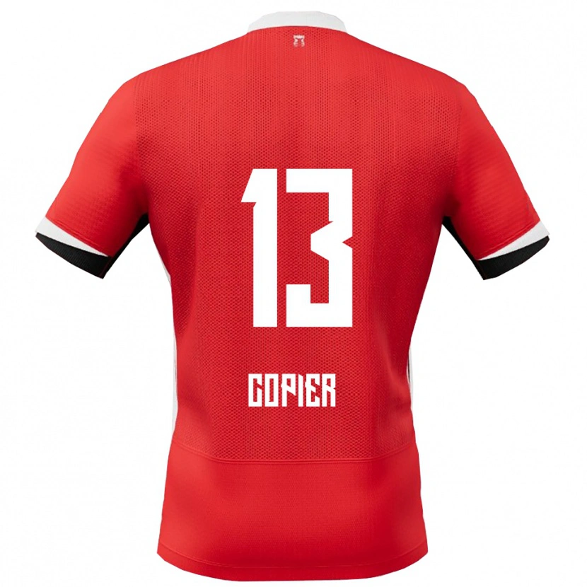 Danxen Mujer Camiseta Febe Copier #13 Rojo Blanco 1ª Equipación 2025/26 La Camisa