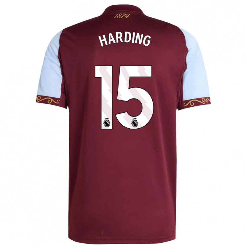 Danxen Mujer Camiseta Natasha Harding #15 Borgoña Celeste 1ª Equipación 2025/26 La Camisa