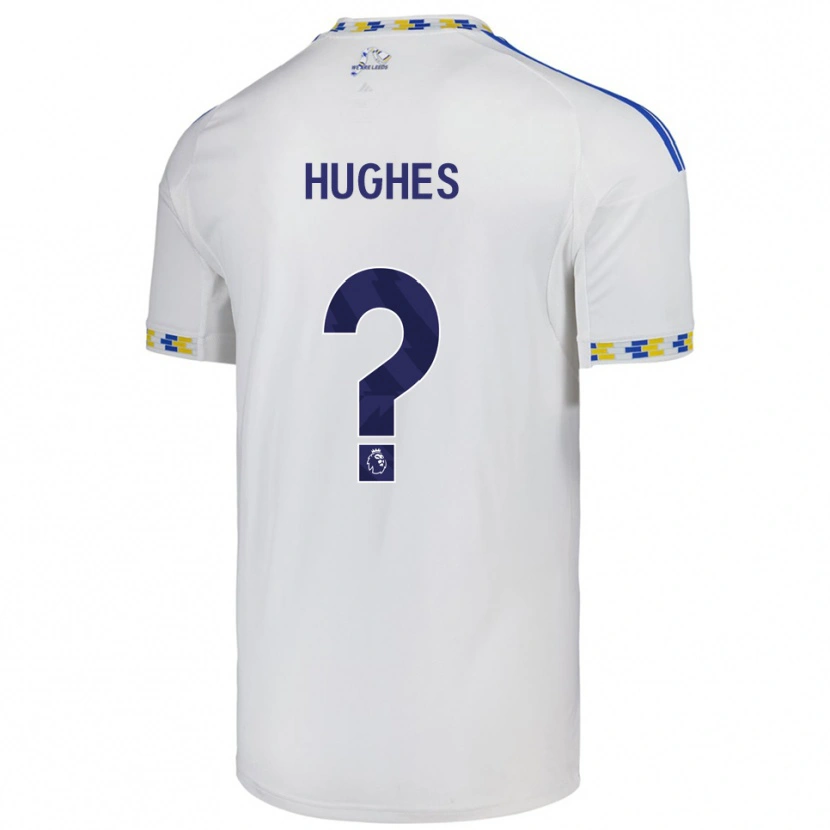 Danxen Mujer Camiseta Alice Hughes #0 Blanco Azul 1ª Equipación 2025/26 La Camisa