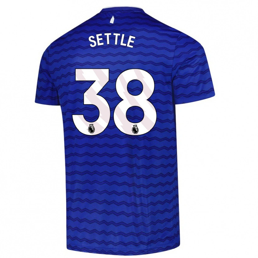 Danxen Mujer Camiseta Macy Settle #38 Azul Marino 1ª Equipación 2025/26 La Camisa