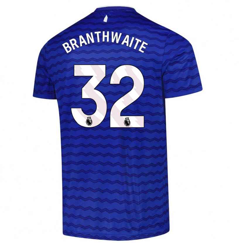 Danxen Mujer Camiseta Jarrad Branthwaite #32 Azul Marino 1ª Equipación 2025/26 La Camisa