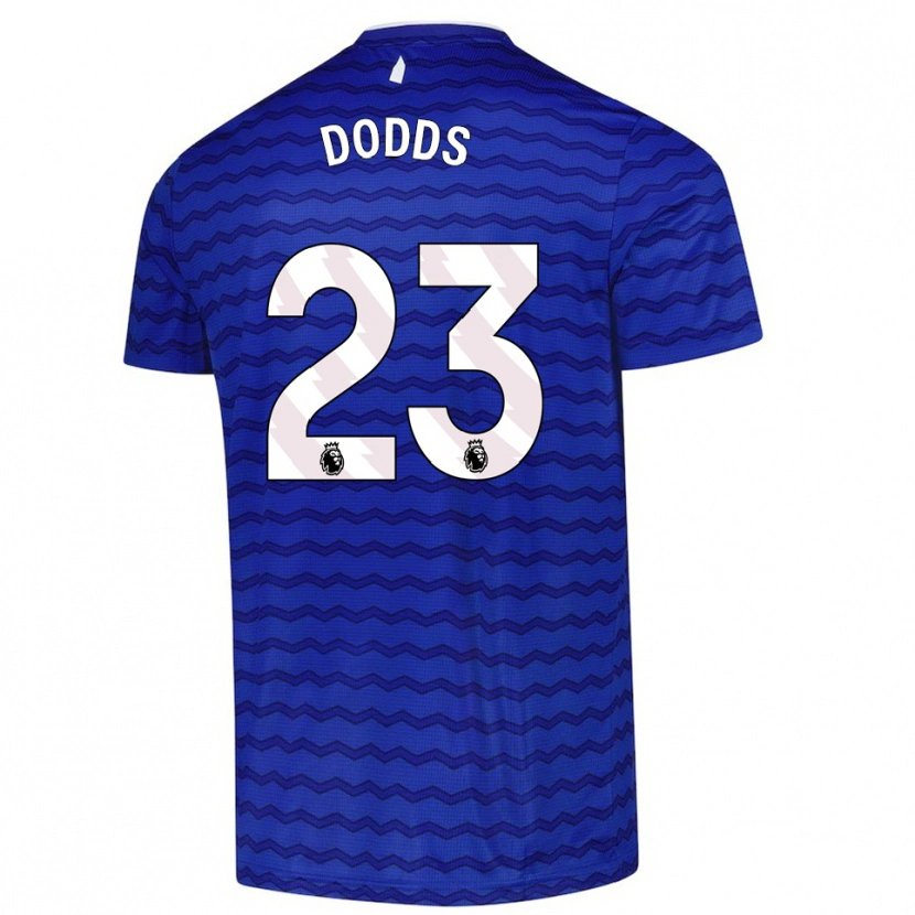 Danxen Mujer Camiseta John Dodds #23 Azul Marino 1ª Equipación 2025/26 La Camisa