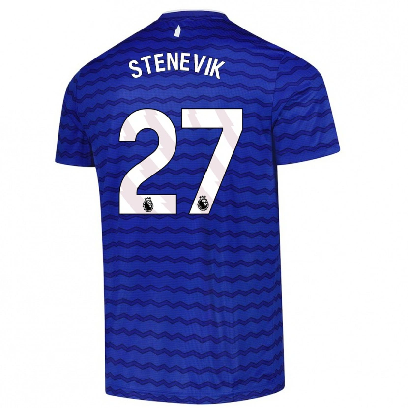 Danxen Mujer Camiseta Elise Stenevik #27 Azul Marino 1ª Equipación 2025/26 La Camisa