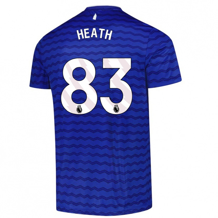 Danxen Mujer Camiseta Isaac Heath #83 Azul Marino 1ª Equipación 2025/26 La Camisa