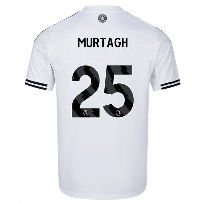 Danxen Mujer Camiseta Ruby Murtagh #25 Blanco Negro 1ª Equipación 2025/26 La Camisa