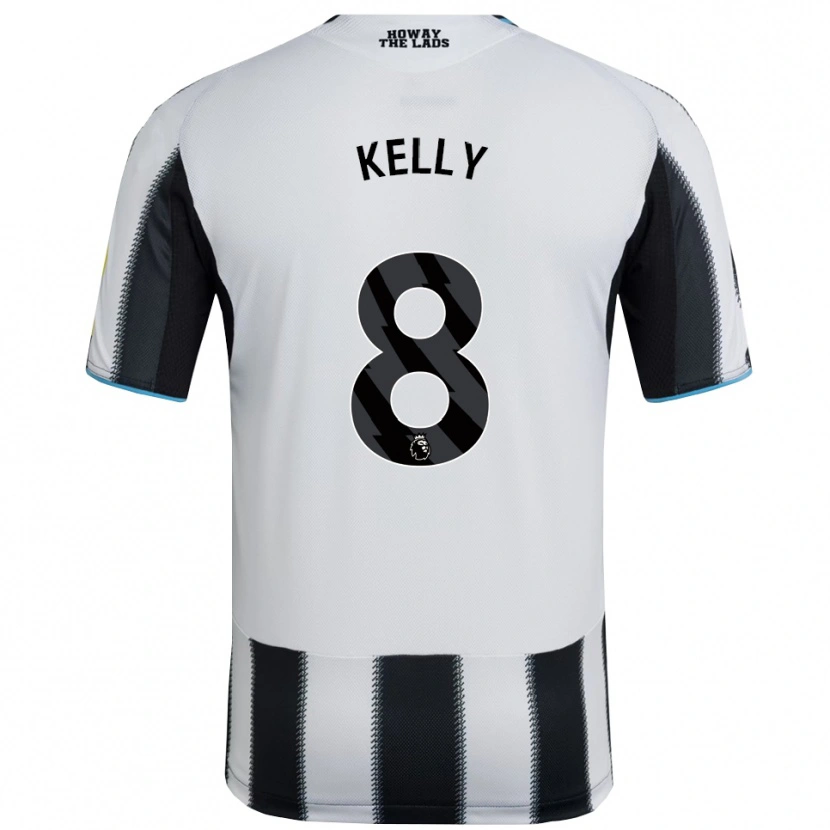 Danxen Mujer Camiseta Emma Kelly #8 Negro Blanco 1ª Equipación 2025/26 La Camisa