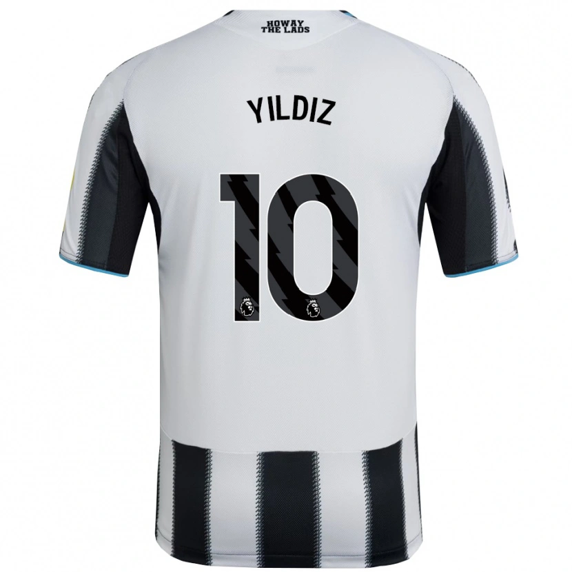 Danxen Mujer Camiseta Baran Yıldız #10 Negro Blanco 1ª Equipación 2025/26 La Camisa