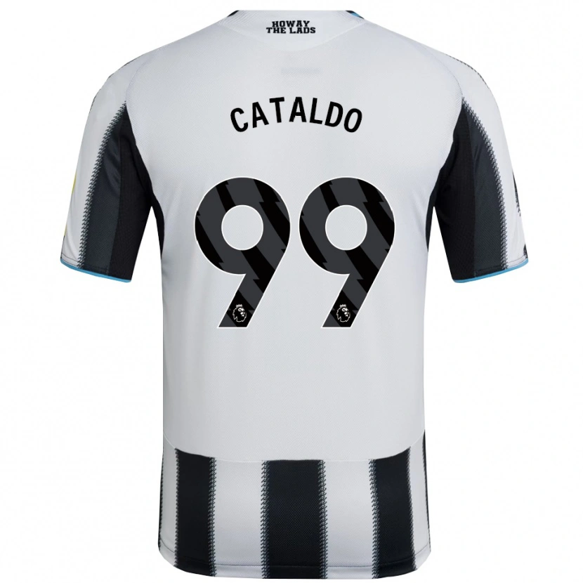 Danxen Mujer Camiseta Lia Cataldo #99 Negro Blanco 1ª Equipación 2025/26 La Camisa