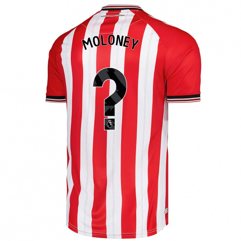 Danxen Mujer Camiseta Grace Moloney #0 Rojo Blanco 1ª Equipación 2025/26 La Camisa