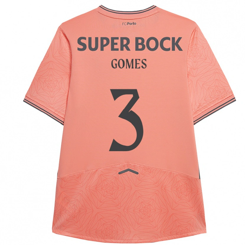 Danxen Mujer Camiseta Salvador Gomes #3 Rosa Marino 2ª Equipación 2025/26 La Camisa