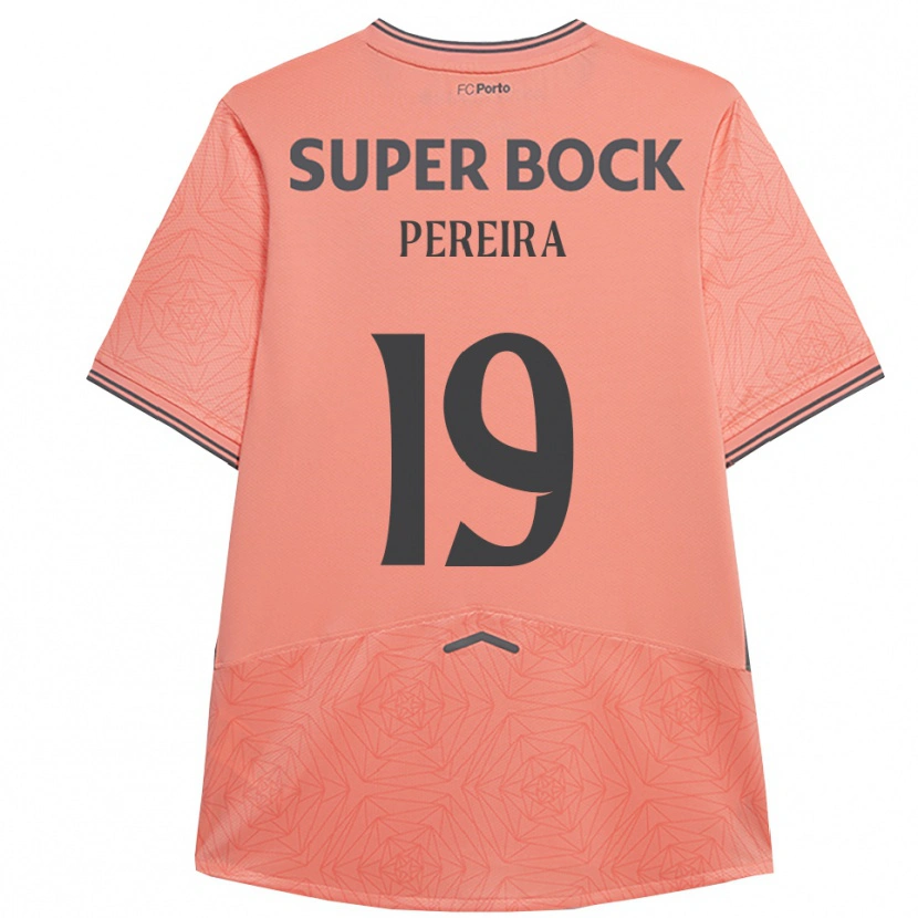 Danxen Mujer Camiseta João Pereira #19 Rosa Marino 2ª Equipación 2025/26 La Camisa