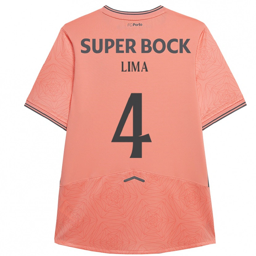 Danxen Mujer Camiseta Karoline Lima #4 Rosa Marino 2ª Equipación 2025/26 La Camisa